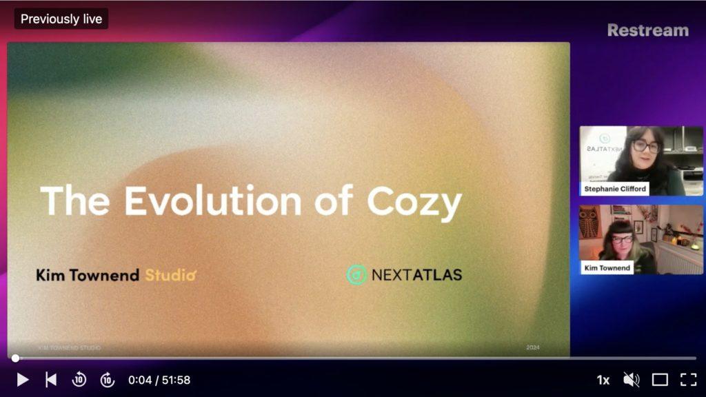 'The Evolution of Cosy: From Seasonal Trend to Lifestyle' webinar on LinkedIn